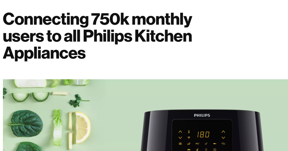 Philips Kitchen Appliances - AdminUI