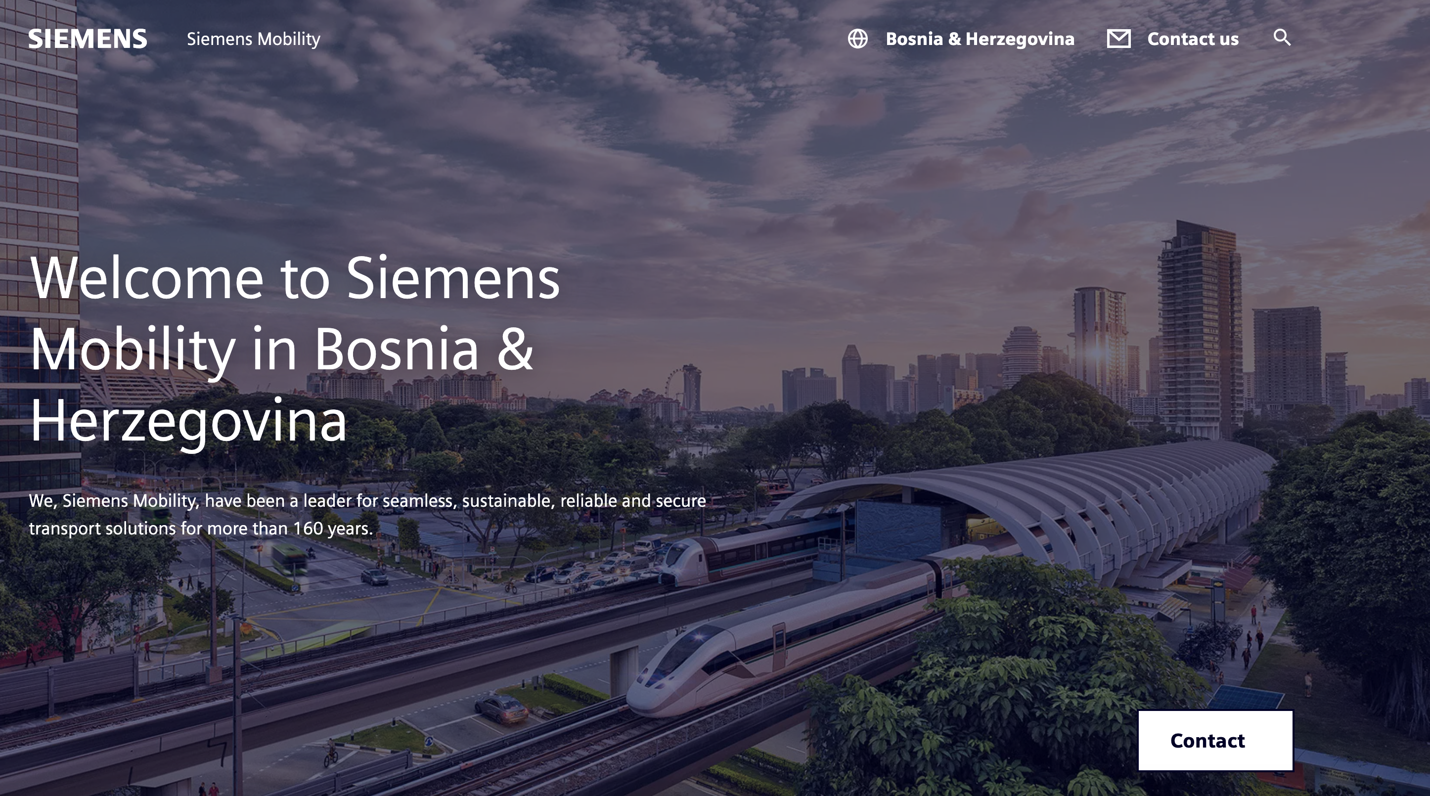 Web portal application for Siemens