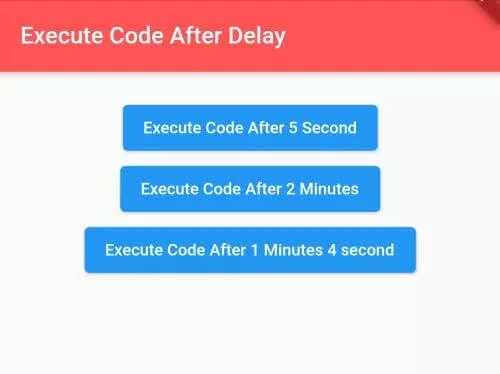 Execute code after delay functions in blue boxes on a white background
