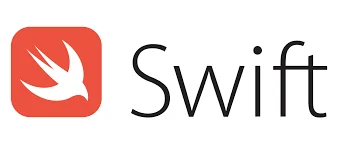 A white background with Swift and the Swift logo written on it