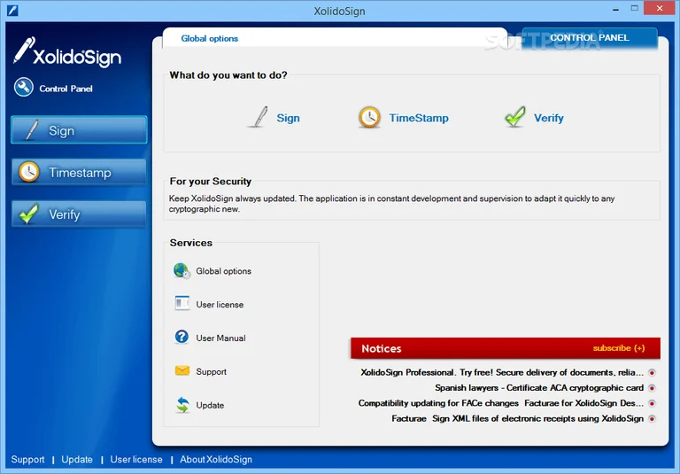 XolidoSign screenshot free digital signature software